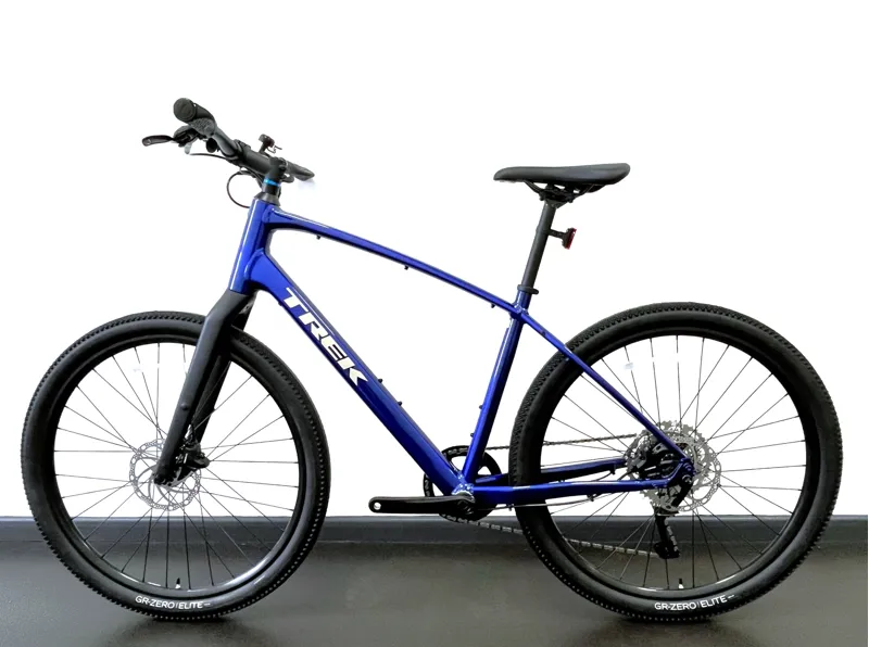 EX DISPLAY Trek Dual Sport 3 Gen 5 Hybrid Bike Large 2023 in Hex Blue-1